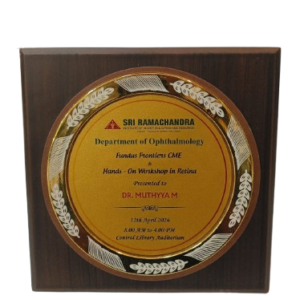 Wooden memento